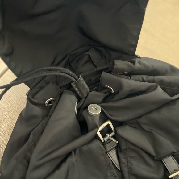 Authentic Prada are-Nylon Drawstring Backpack - Picture 10 of 10